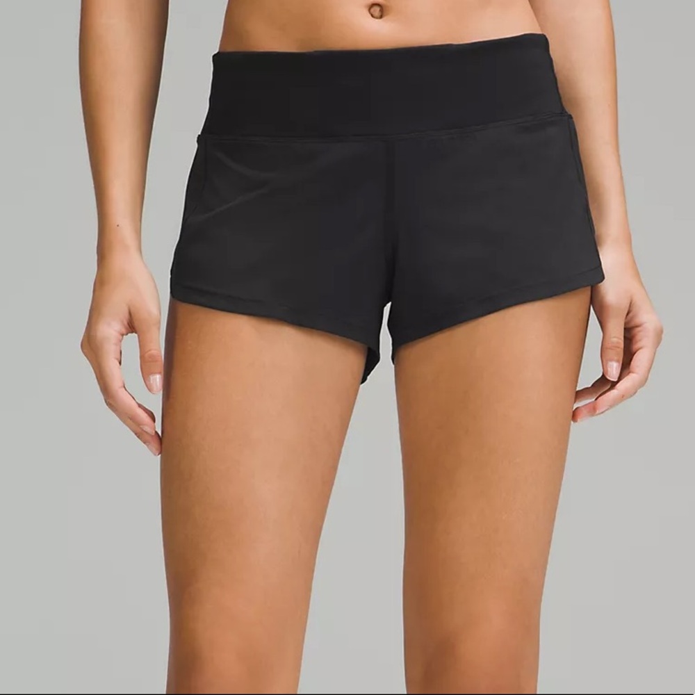 Speed up short low rise lined short 2.5